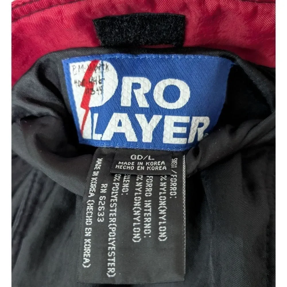 Vintage RARE 90's Pro Player 49ers NFL Reversible Puffer Jacket- GD/L